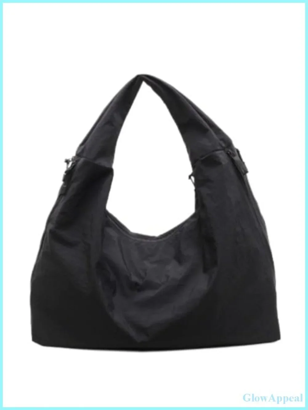 Slouchy Canvas Tote Bag Y2K Casual Cute Shoulder Purse Women's Handbag